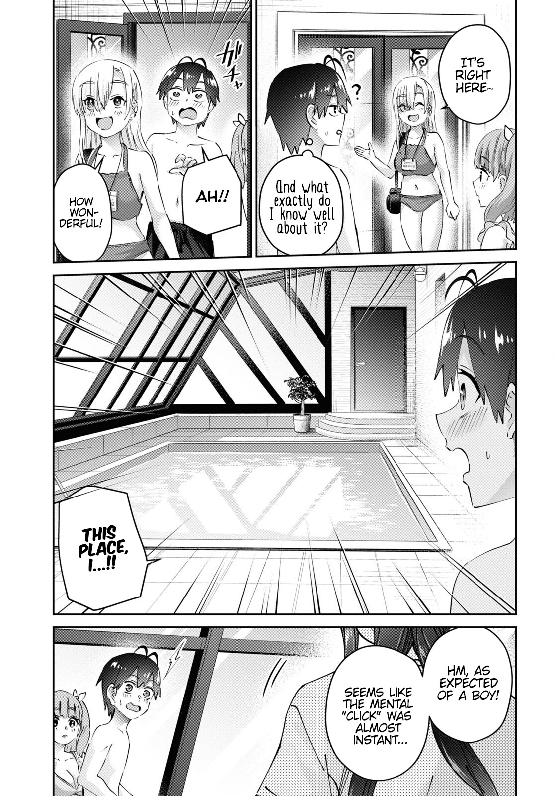 Hajimete no Gal - Chapter 180: My First Photo Shoot By The Pool - Share Any  Manga on MangaPark