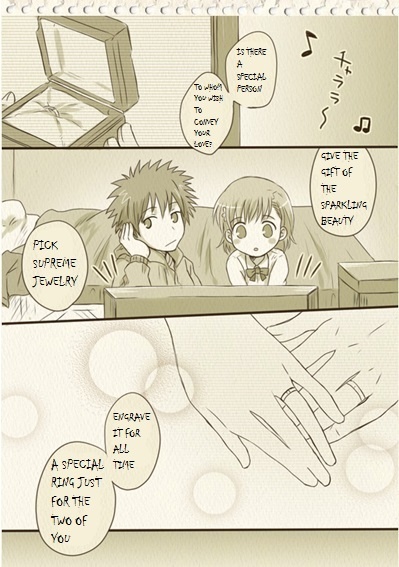 Toaru Majutsu no Index - Kamijou & Mikoto Are a Little Embarrassed (Doujinshi)
