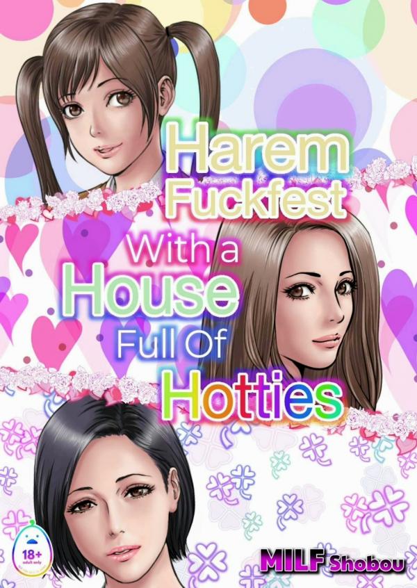 Harem Fuckfest With a House Full Of Hotties